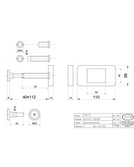 IBFM SPIONCINO DIGITALE 42-110MM OTT 2,6