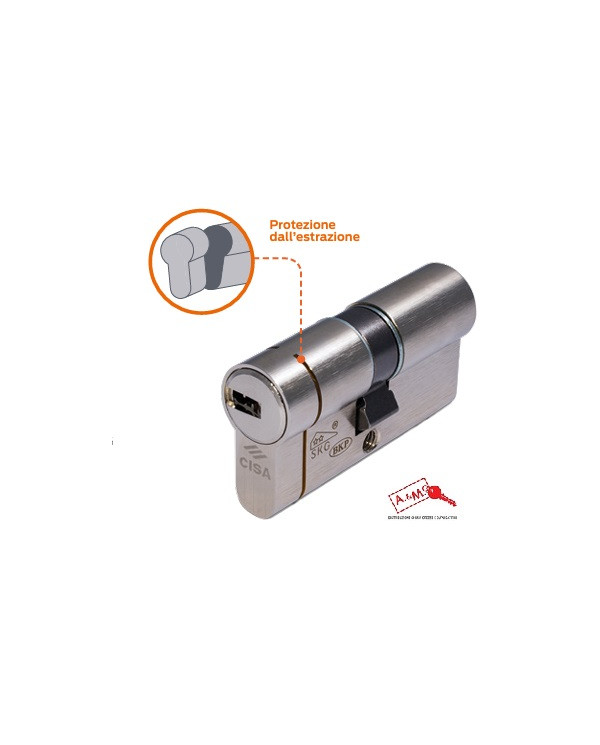 CISA CILINDRO ASTRAL TEKNO PRO 35-45 FRIZIONATO