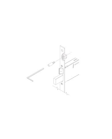 ISEO SERRATURA FASCIA DM MM 90 ART 963152902