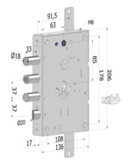 SECUREMME SERRATURA CIL BLINDATO REV ART 2651SCR