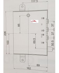MOTTURA SERRATURA BLINDATI DM E CIL E90 DX