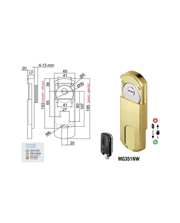 DISEC PROTEZIONE MAGNETICA CIL MININEW OTT