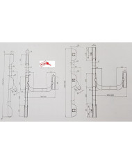 ISEO MANIGLIONE ANTIPANICO IDEA BASE MODULARE