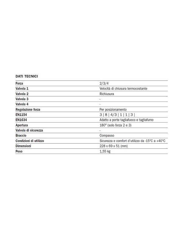 ISEO CHIUDIPORTA CON FERMO ARGENTO