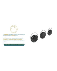 DIFENSOR PROTEZIONE CIL MAGNETICA CS H18 3 CHIAVI